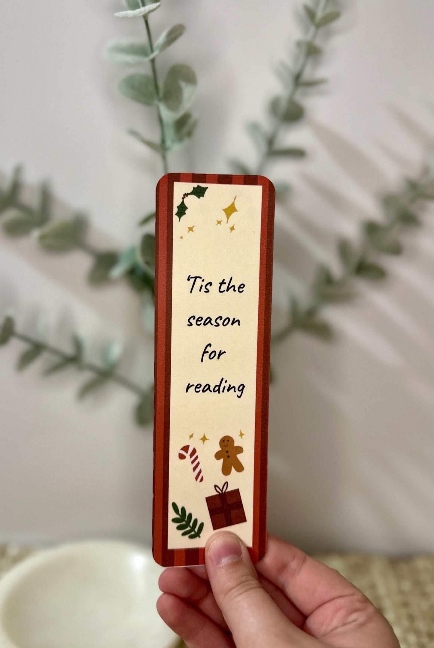 Christmas Bookmark | Holiday Reading Bookmark