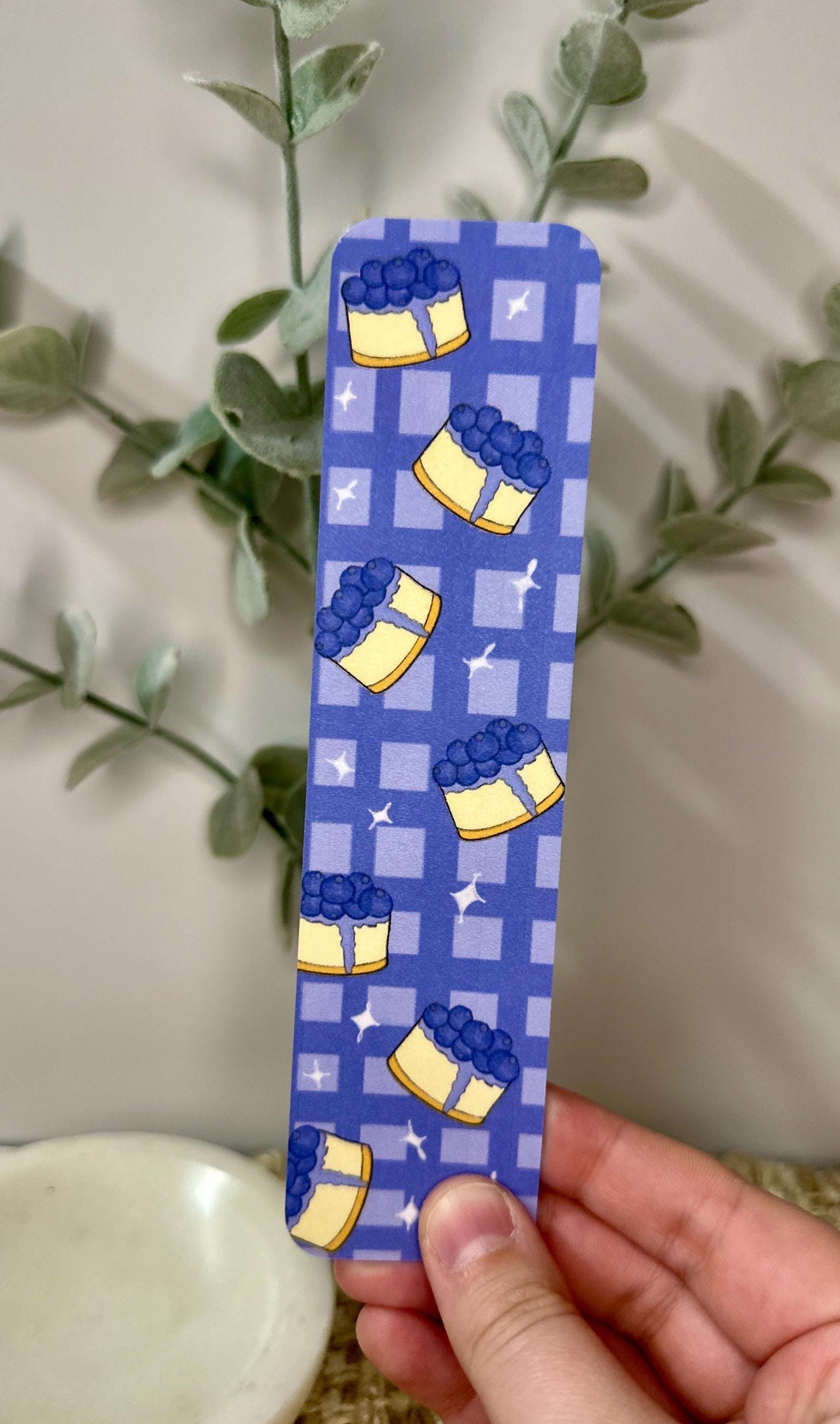 Blueberry Cheesecake Bookmark