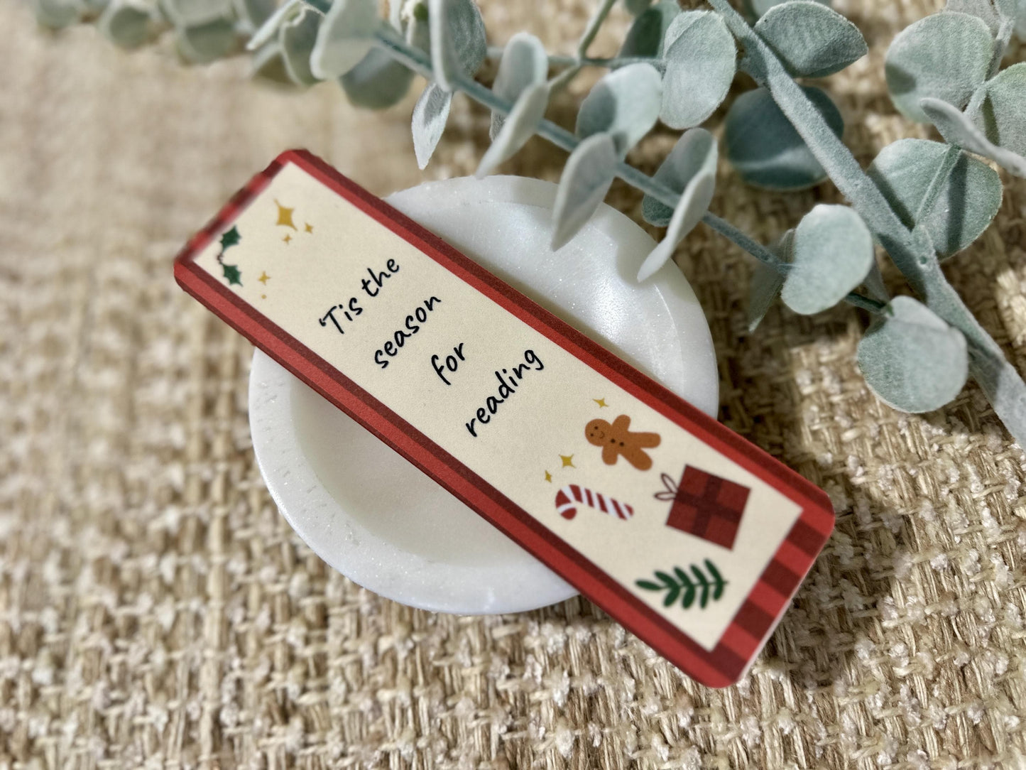 Christmas Bookmark | Holiday Reading Bookmark