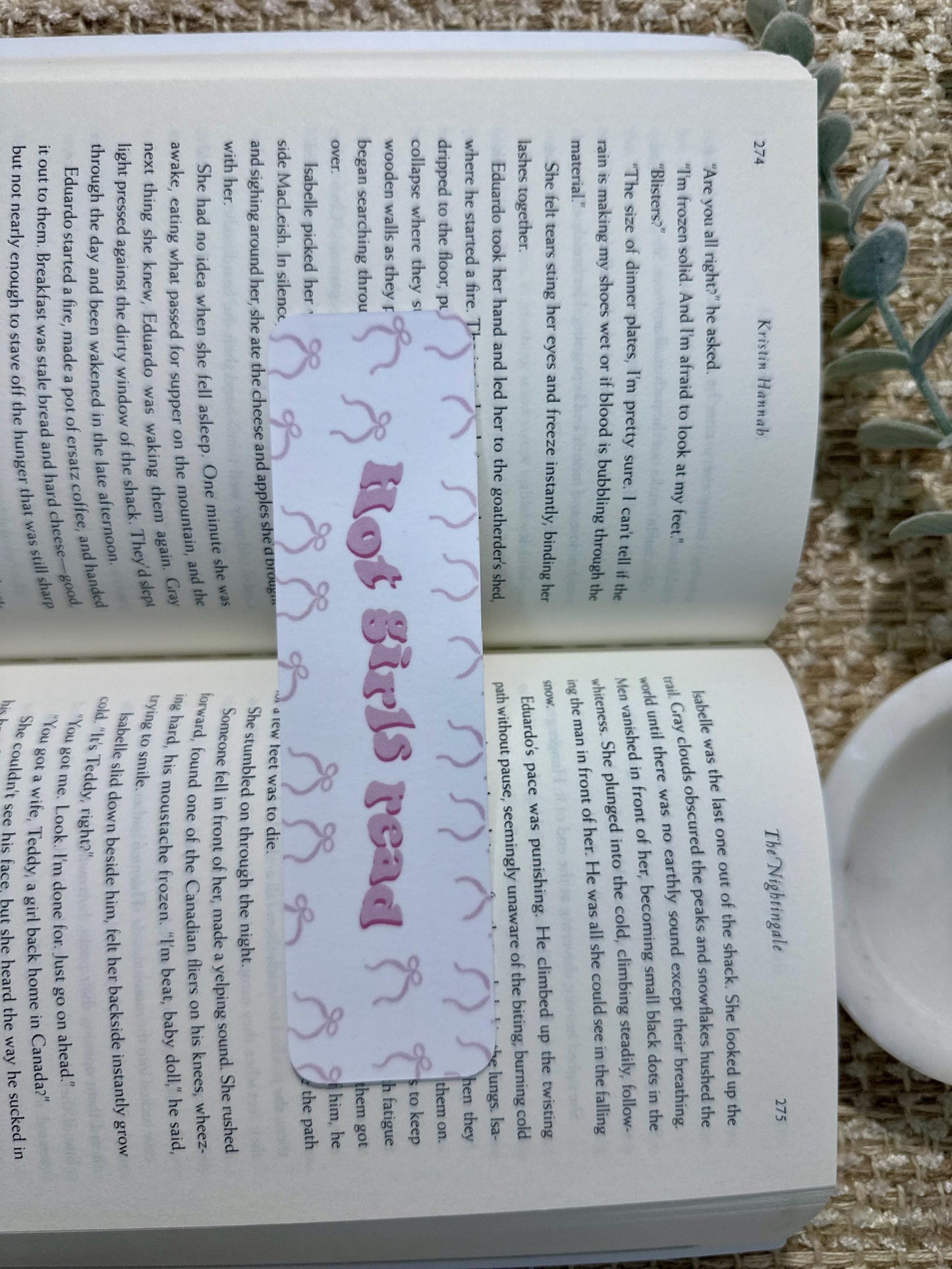 Hot Girls Read Bookmark