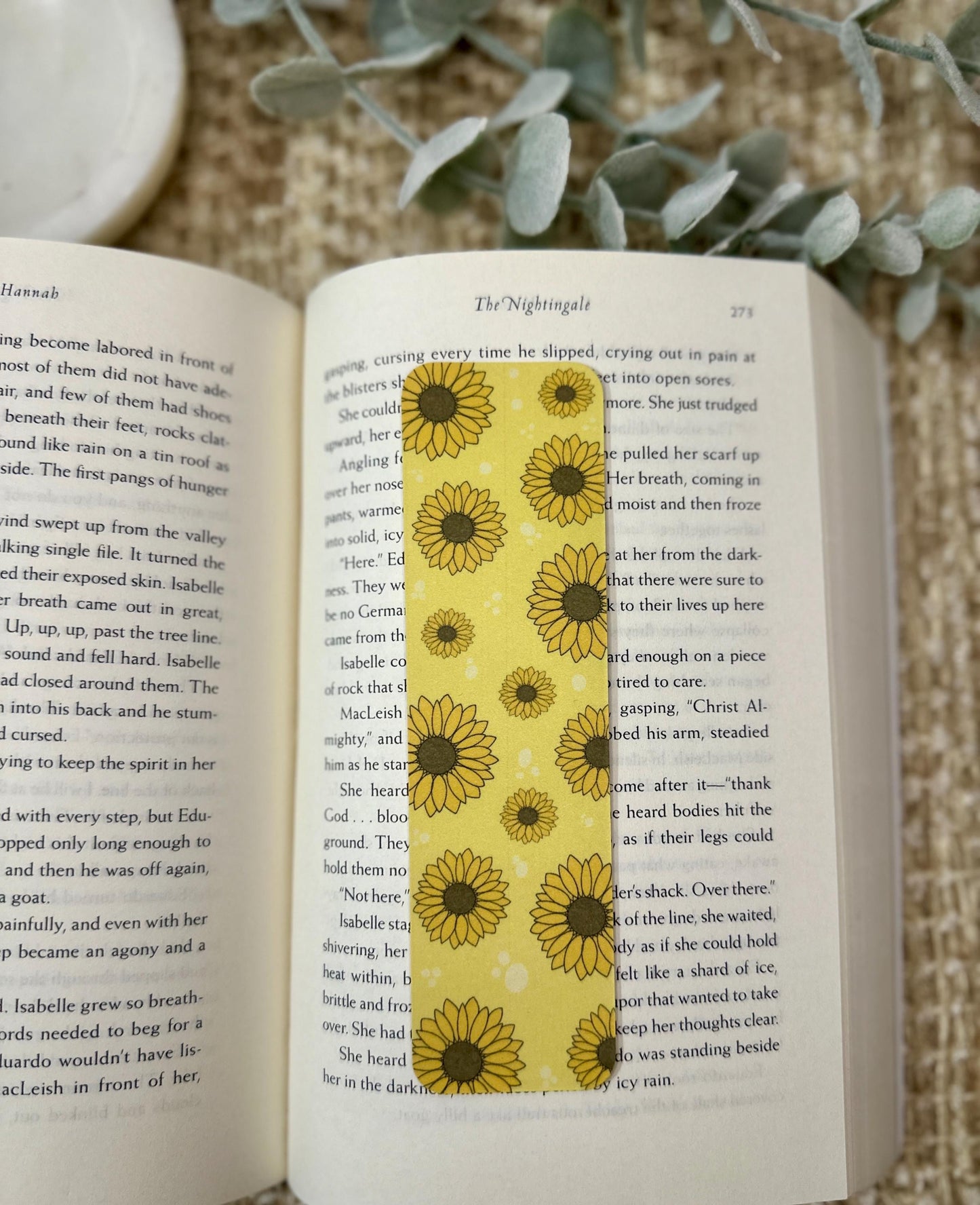 Sunflower Bookmark