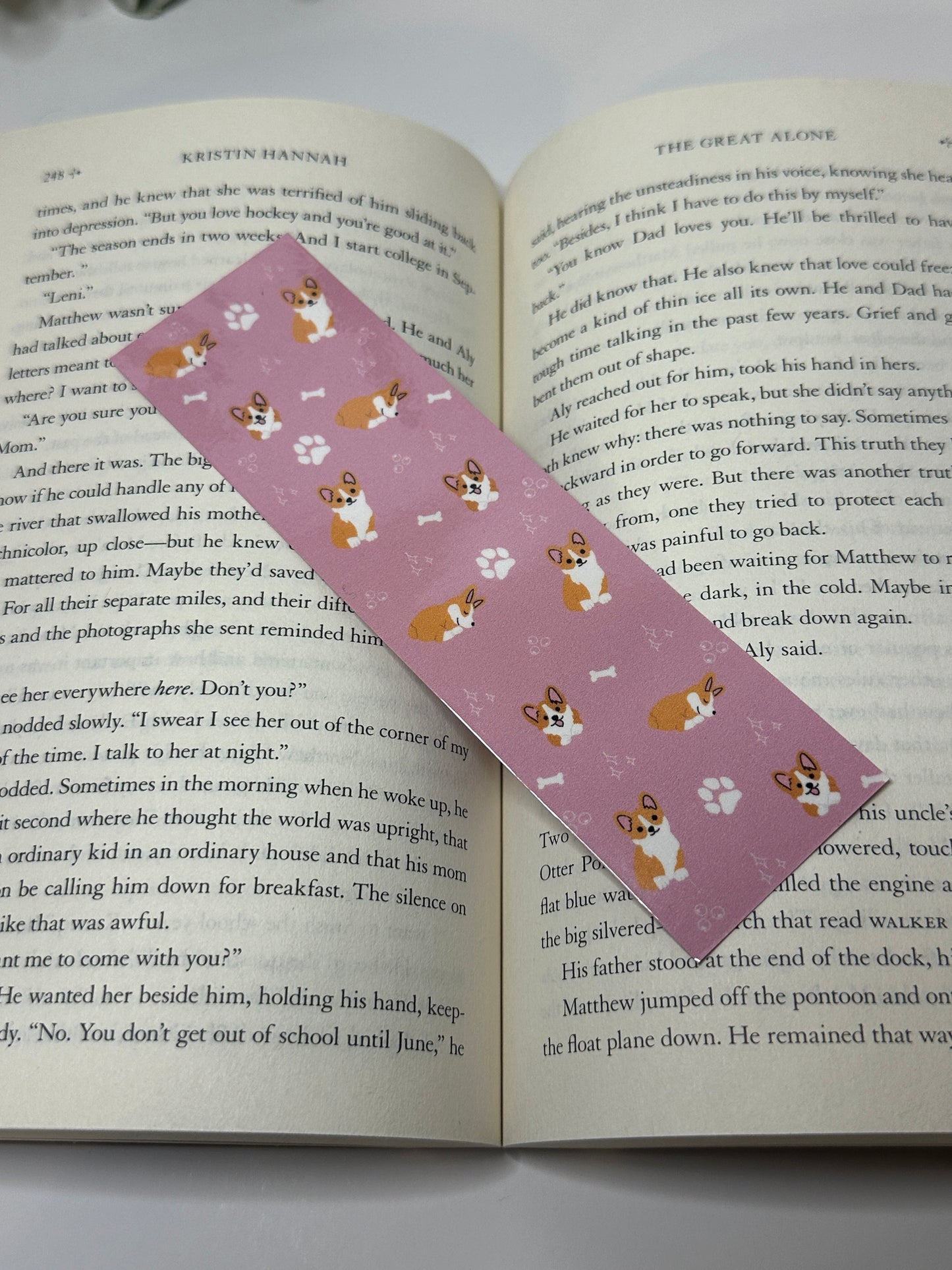 Corgi bookmark