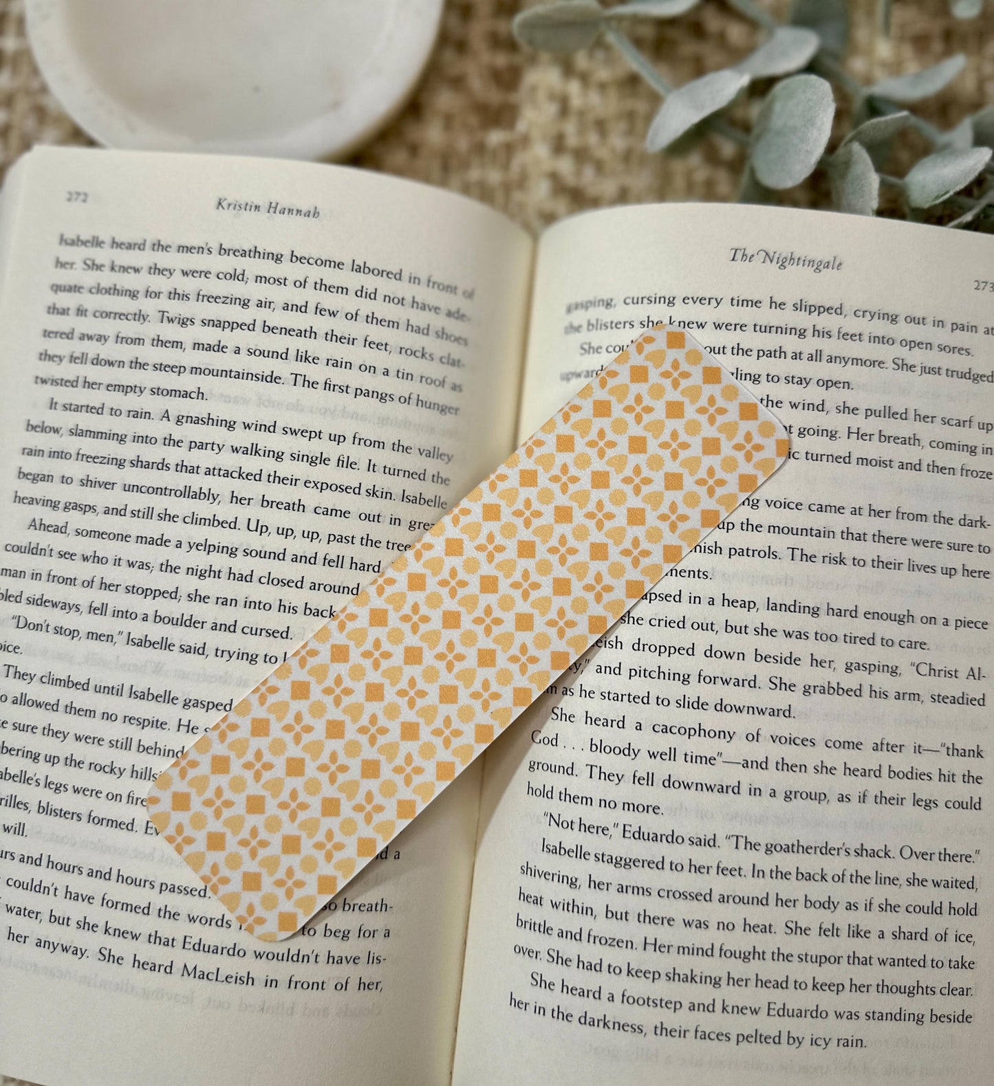 Pastel Geometric Bookmark