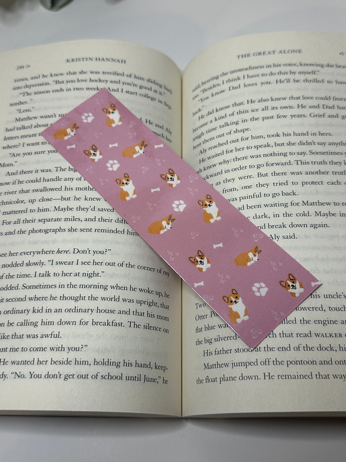 Corgi bookmark