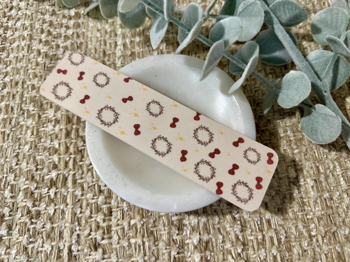 Christmas Wreath Bookmark