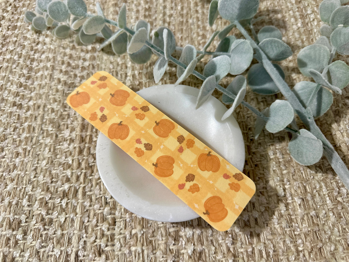 Pumpkin Fall Bookmark | Cute Autumn Reading Accessory