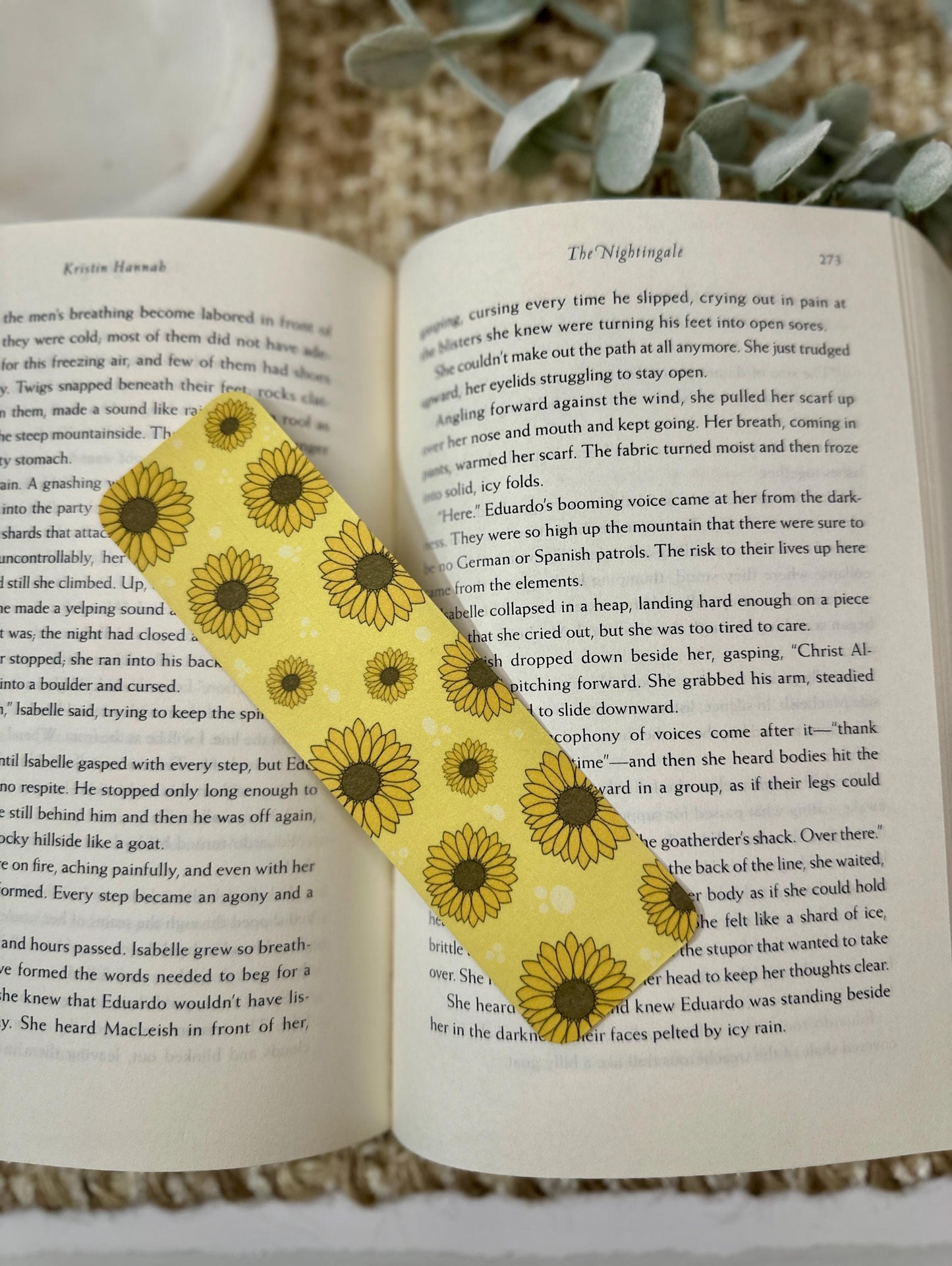 Sunflower Bookmark