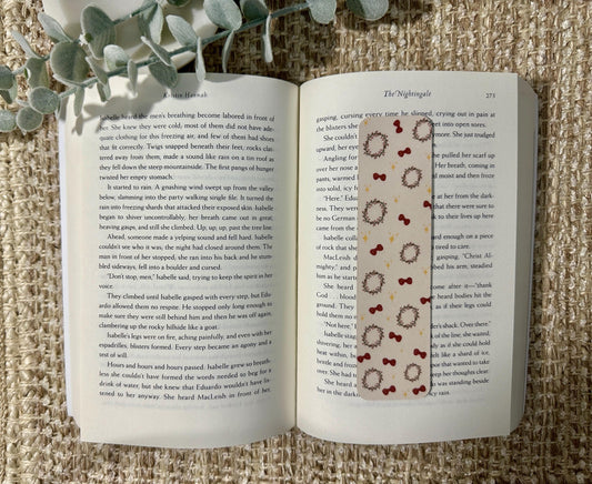 Christmas Wreath Bookmark