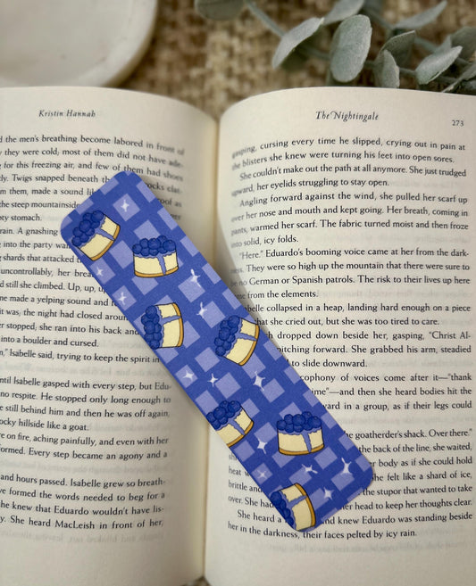 Blueberry Cheesecake Bookmark