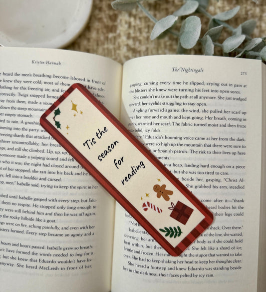Christmas Bookmark | Holiday Reading Bookmark