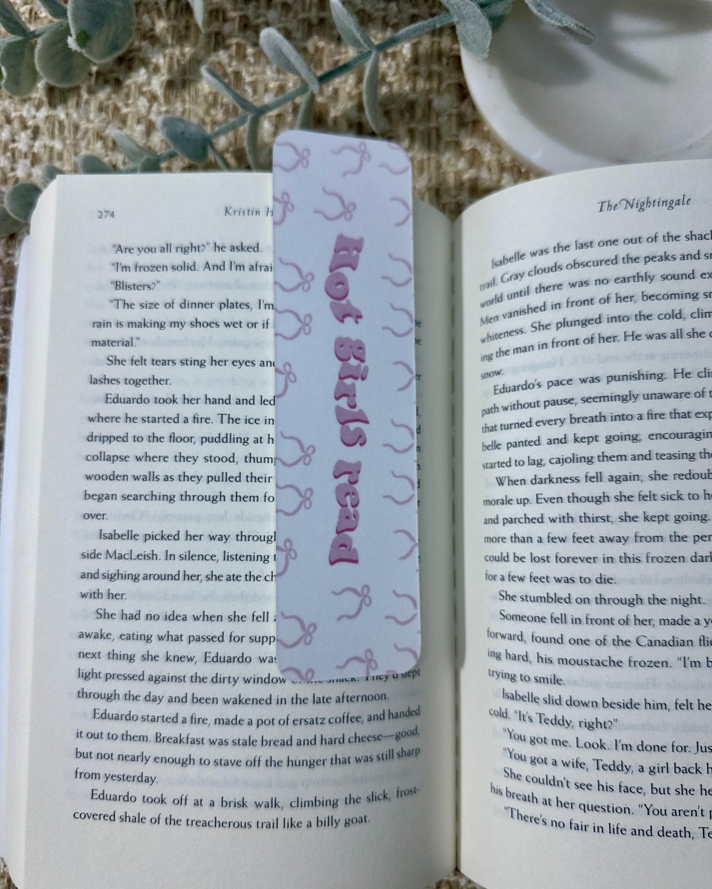 Hot Girls Read Bookmark