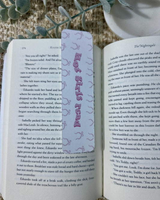 Hot Girls Read Bookmark